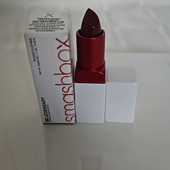 HOST PICK Smashbox lipstick It's A Mood Burgundy - Picture 12 of 16